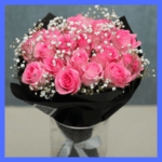 Bunch Of Pink Roses