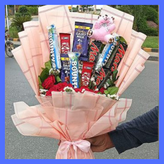 Untitled design (35) Special Chocolate Bouquet - Image 1