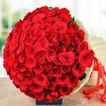 100 Red Roses Bouquet