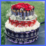 Daisy With Chocolates Arrangement