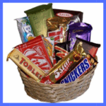 Chocolate In Basket