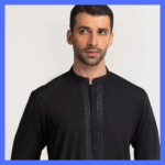 Black Kurta Shalwar By Gul-Ahmed