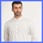 Cream Basic Embroidered Kurta Shalwar By Gul-Ahmed