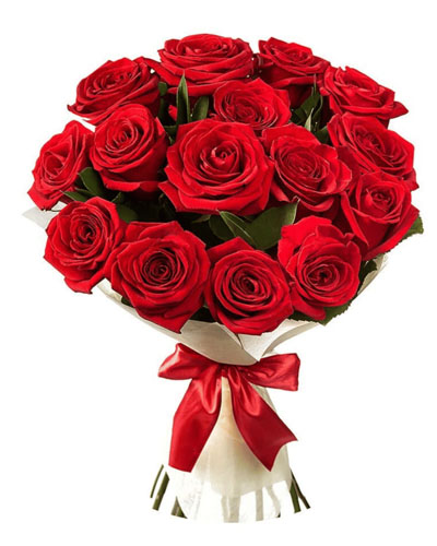 05.jpg 2 Dozen red roses bouquet - Image 1