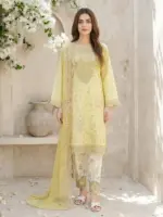 Send 3 Piece Lawn Suit- Embroidered (Unstitched)