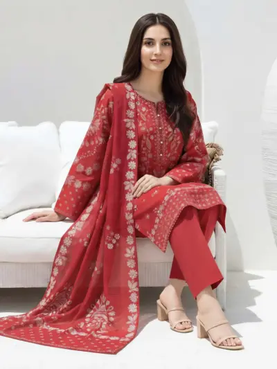 Send 3 Piece Lawn Suit (Unstitched)