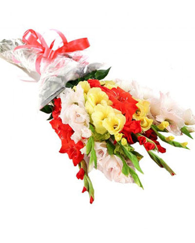33.jpg 12 Mix Glad Bouquet - Image 1
