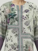 Send Send 3 Piece Lawn Suit (Unstitched)2