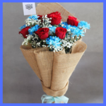 Shad Of Blue Bouquet