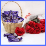 Chocolate With Roses