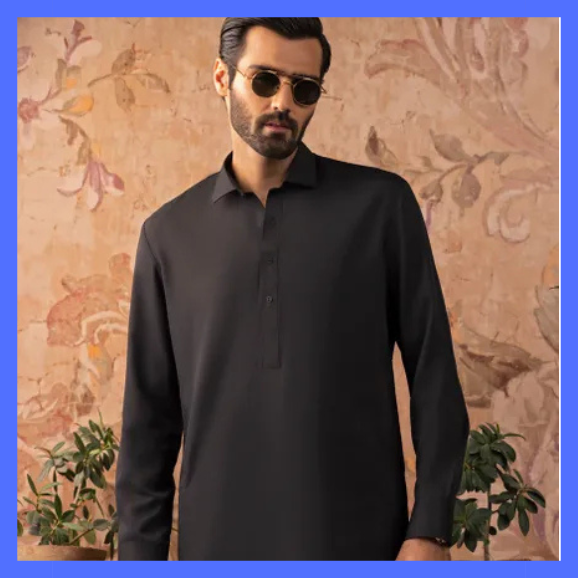 Untitled-design-58-2.png Junaid Jamshed Black Shalwar Kameez - Image 1