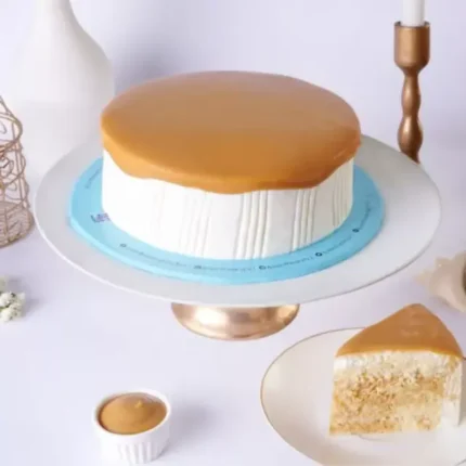 2lbs Vanilla Caramel Cake by Pie In The Sky with Same-Day Delivery in Karachi