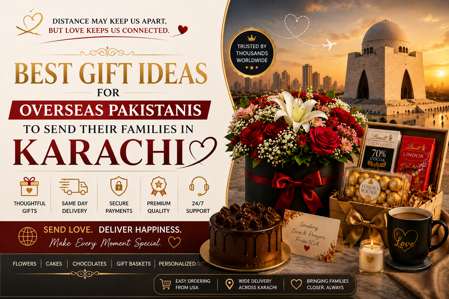 Best Gift Ideas for Overseas Pakistanis to Send Their Families in Karachi