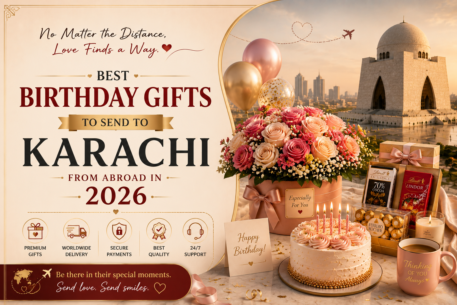 Best Birthday Gifts to Send to Karachi from Abroad in 2026