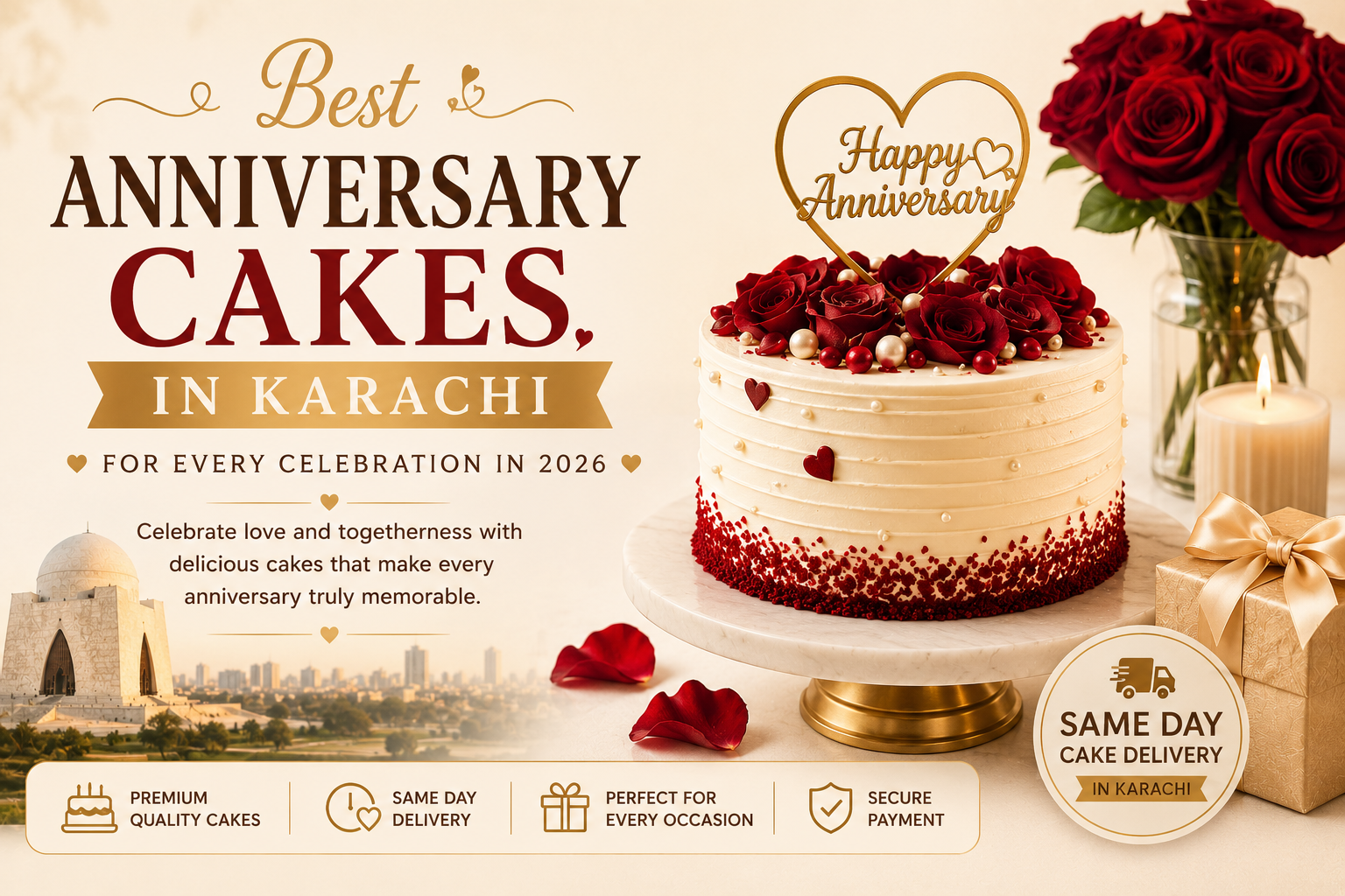 Best Anniversary Cakes in Karachi for Every Celebration in 2026
