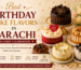 Best Birthday Cake Flavors in Karachi