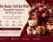 Birthday gift for wife with flowers, birthday cake, chocolates, luxury hampers, and romantic surprises in Karachi.